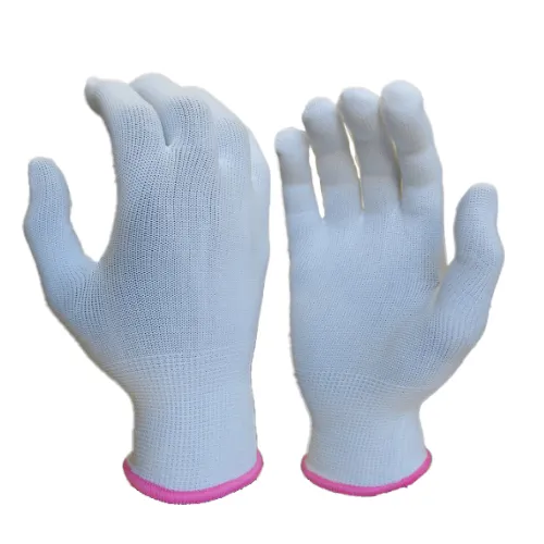 13 Gauge White Seamless Polyester Liner Gloves - Case of 500 Pairs — White
